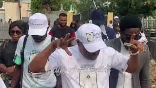 WATCH AS NOLLYWOOD ACTORS COMES OUT FOR ALLWELL BURIIAL PROCEEDINGS, SEE THE SHOCKING MOMENT HERE.