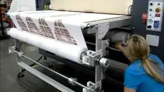 Practix OK-10 CP Cut Part and Roll to Roll Rotary Dye Sublimation Heat Transfer machine