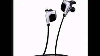 GLCON&reg; GS 08 'LANCER' NFC and apt X Embedded Super Bass Music Sport Bluetooth Headset Earbuds, Mini