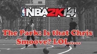 NBA 2k14: The Park. Is that Chris Smoove that's I'm playing against?