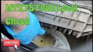 Ford Focus 5-Speed Fluid level check (Manual Transmission)