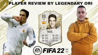 88 RAUL MID ICON PLAYER REVIEW! FIFA 22 ULTIMATE TEAM