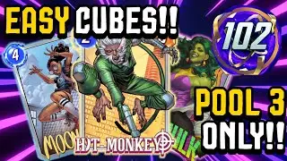 The BEST Pool 3 Hit Monkey Deck for EASY INFINITE This Season! | Marvel Snap