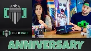 HERO CRATE Unboxing: August 2015 (Anniversary)