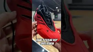 Adidas Dame 9 &lsquo;Solar Red&rsquo; Shoe Review #adidas #basketball #basketballshoes #kicks #dame