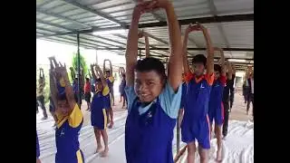Chh. Sambhaji Raje Sainik School Jamge. International Yoga Day 2025-26.