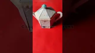 Kettle #handmade #craft #papercraft #gift
