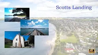 [4K] Scotts Landing, New Zealand