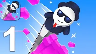 Mr. Slice - Gameplay Walkthrough Part 1 Levels 1-15 (Android, iOS)