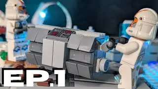I Built A LEGO STAR WARS Clone Base EP.1 | Cargo And Plant Center