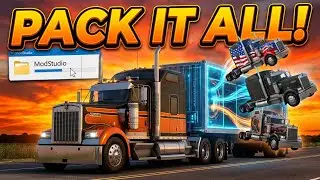Как упаковать несколько скинов в ModStudio | Пошаговое руководство 🚛 💻