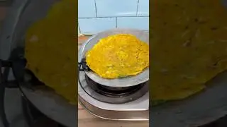 Bhabra Recipe 😋 | Bihar Jharkhand Style Besan Chilla #shorts