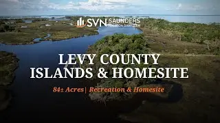 Florida Waterfront Homesite For Sale | Levy County Islands | 84 &plusmn; Acres | Yankeetown, FL
