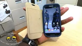 SPIGEN Samsung Galaxy S3 Leather Case Folio Series Review.