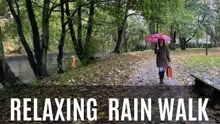 Rain Walk : Relaxing rain walk in the beautiful city of Norwich! (September 17, 2022)