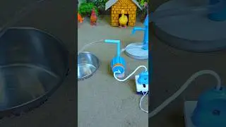 diy tractor mini hand pump water project video #ytshorts #tractor #shorts #54