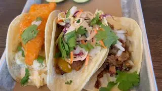 Eating Amazing Fish Tacos in Boulder, Colorado at Bartaco