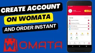 How to sign up and create account |  ordered on womata app 2025