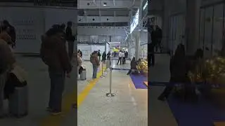 Остатки следы, где было паспортный контроль в старым терминале аэропорт Алматы #airport