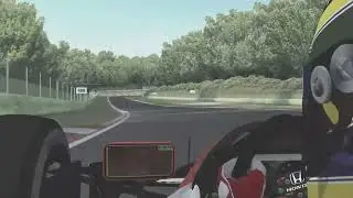 Aryton Senna MP4/6 Onboard Lap On The Modern Imola Layout
