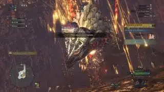 Monster Hunter: World_ATKT _ Elemental Ammo OP_ Breaking horns from behind