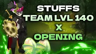 TEAM DE 8 NO HDV | STUFFS OPTIMISES LVL 140 & OPENING KALIPTUS