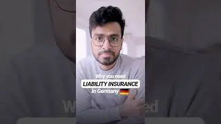Why Personal Liability Insurance is a Must in Germany! #ExpatTips #GermanyLife #shorts