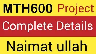 MTH600 Project detail