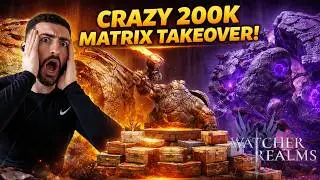 MOST INSANE 200K Matrix Takeover For My Viewer | Over 120k Forging Session!! | Watcher of Realms