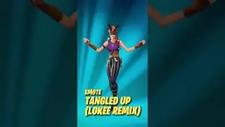 Emote TANGLED UP (LOKEE REMIX) Fortnite #shorts #fortnite  #fortnitezerobuild #fortniteclips #gaming
