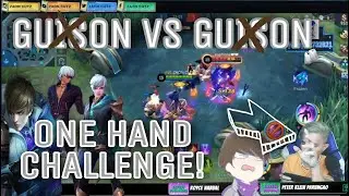 Gusion Vs Gusion One hand Challenge | ZAON CUTZ : MLBB