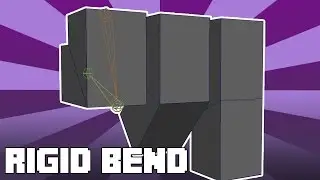 TUTORIAL! How to make a rigid bend in MAYA(for MINECRAFT!)