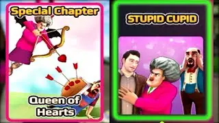 Scary teacher 3D New Update Special Chapter Queen a Of Hearts - Stupid Cupid level prank