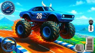 Monster Truck Stunts Mega Ramp &ndash; Extreme Off-Road Jumps & Sky Racing  Android Gameplay