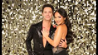 DWTS Duo Jenn Tran & Sasha Farber Fuel Romance Speculation with Flirty Social Media Exchange