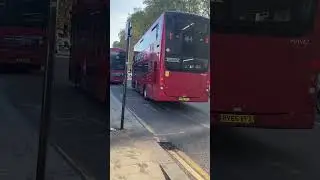 (FIRST DAY ON GO AHEAD) Route 144 Seen At Turnpike Lane Station
