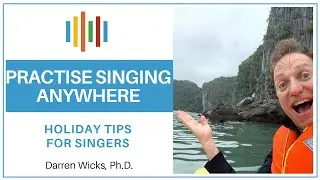 Practice singing anywhere 🎤 Singing tips for when you're away from home 🎤