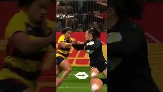 RESPECT. This is women's rugby 🔥🔥🔥!#shorts #shortvideo #rugby #shorts