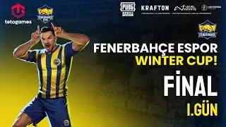 Fenerbahçe Espor PUBG MOBILE Winter Cup | Gün 1 | Büyük Final