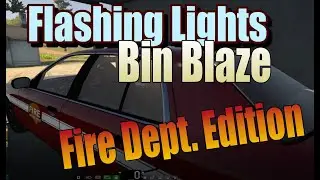 Bin and Car Blaze | Flashing Lights early access game