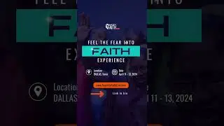 Get ready to break free from fear! #fearintofaith  #Faithevents