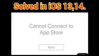 Cannot connect to app store after ios 14 beta update.