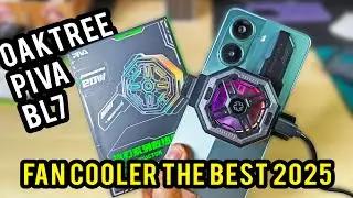 Fan Cooler Cocok Limit Panas POCO X7 Pro ! Unboxing Review Test PIVA BL7 Oaktree Paling Worth it !