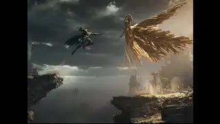 Lords of the fallen 2 fight with the god scene trending meme template