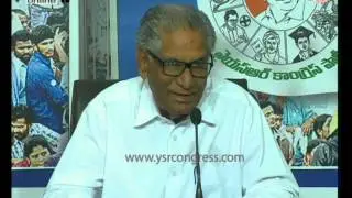 Hyd : MLC Ummareddy speaks on Assembly temporary sessions in Thulluru - 17th Oct 2015