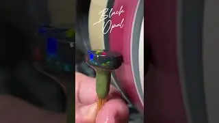 Black Opal Dream !! #opalgems #opal #gemstone #gemstonecutting #blackopal