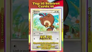 Top 10 RAREST Sentret Pok&eacute;mon Cards EVER 🐾💎 #pokemon #pokemoncards #pokemontcg #pok&eacute;mon #top10 #tcg