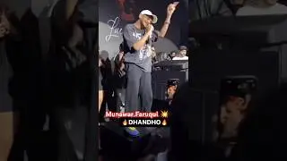 Munawar Faruqui 💥 Live Dhandho  || Dhandho Song 🔥 || Munawar Faruqui ||