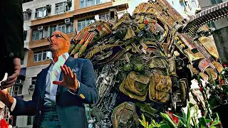 TRANSFORMERS AGE OF EXTINCTION | hound throws cigar at Joshua | full HD4K