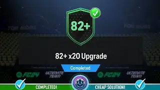82+ x20 Upgrade SBC Pack Opened! - Cheap Solution & Tips - FC 24
